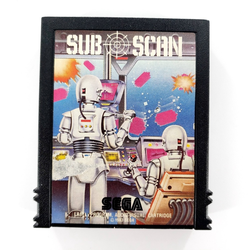 Sub Scan (Atari 2600, 1983) Cartridge Only Tested & Works